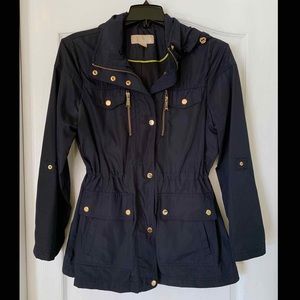 MICHAEL KORS Women’s Rain Jacket, Size Large
